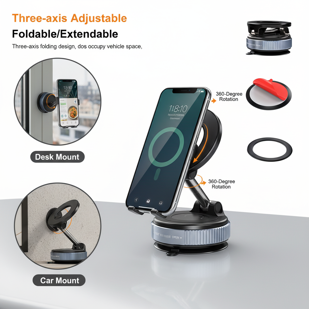 Premium Magnetic Phone Holder™